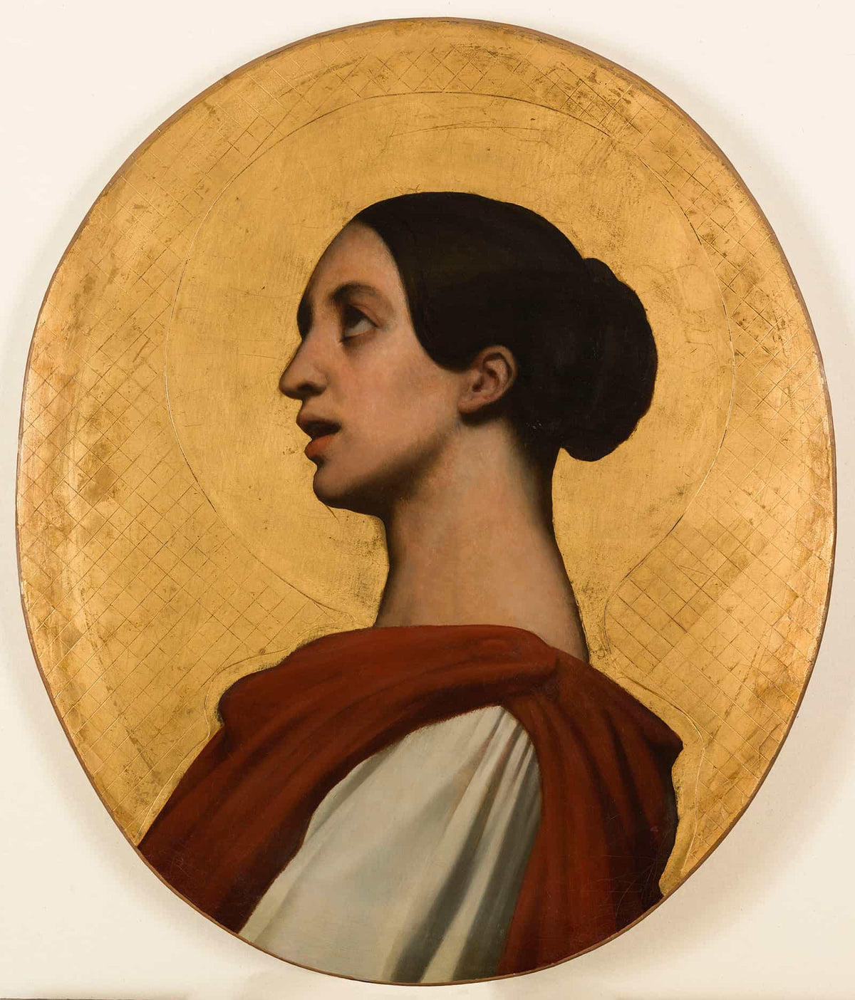 Portrait De Pauline Viardot En Sainte Cecile by Ary Scheffer