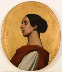 Portrait De Pauline Viardot En Sainte Cecile by Ary Scheffer