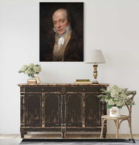 Portrait De Pierre Jean De Beranger by Ary Scheffer