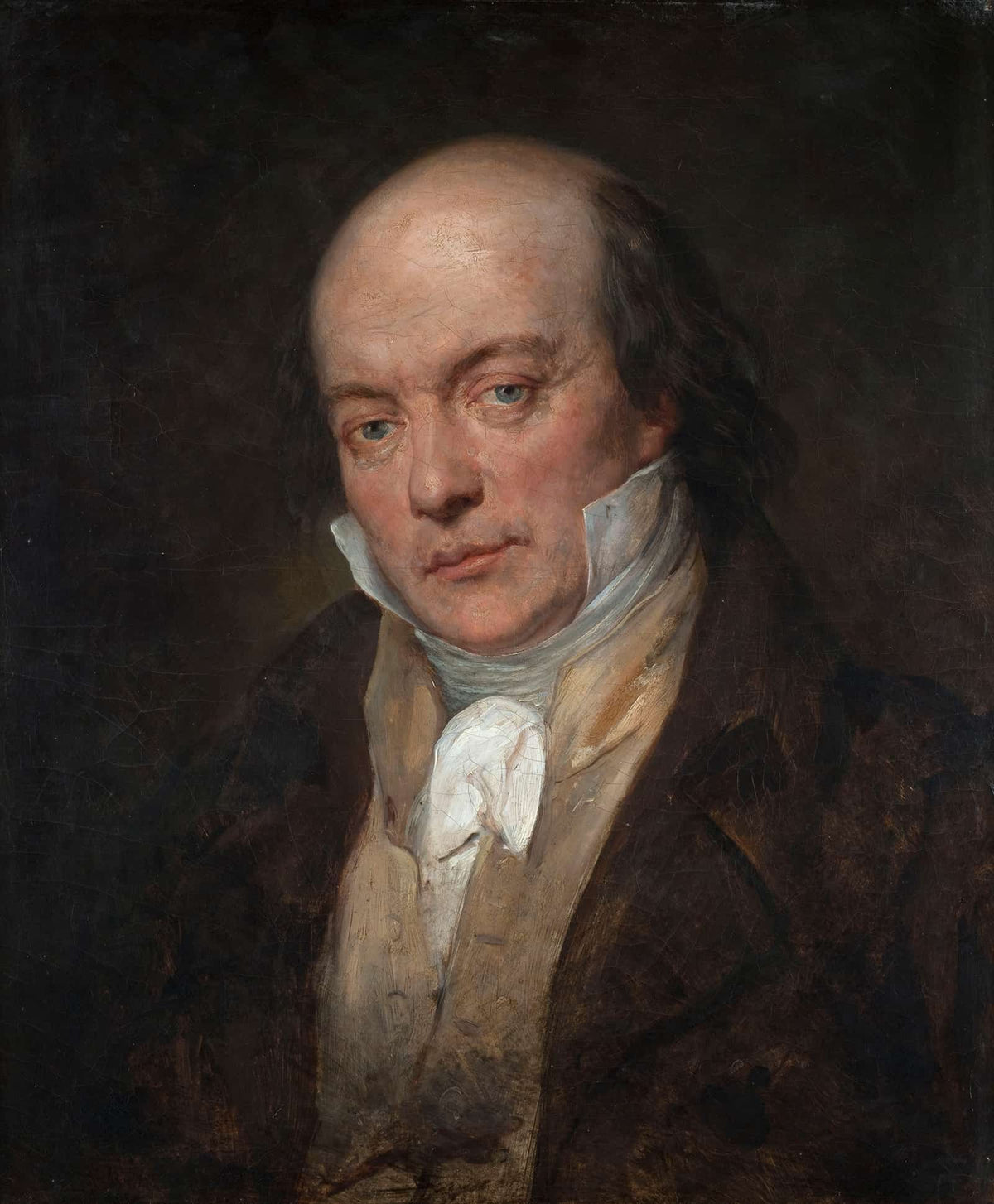 Portrait De Pierre Jean De Beranger by Ary Scheffer