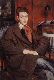 Portrait De Rene Crevel Ecrivain by Jacques Emile Blanche