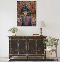 Portrait De Suzanne Valadon by Henri De Toulouse Lautrec