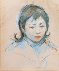 Portrait Denfant Charly Thomas by Berthe Morisot