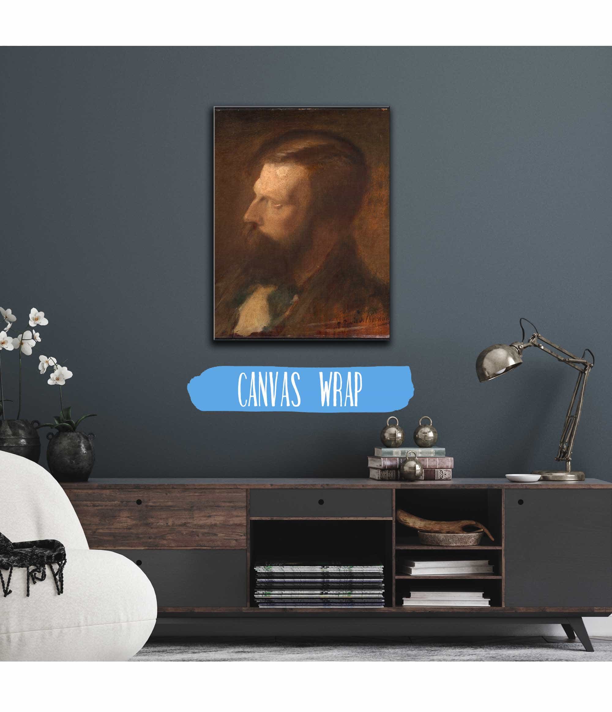 Portrait Dhomme by Pierre Puvis De Chavannes