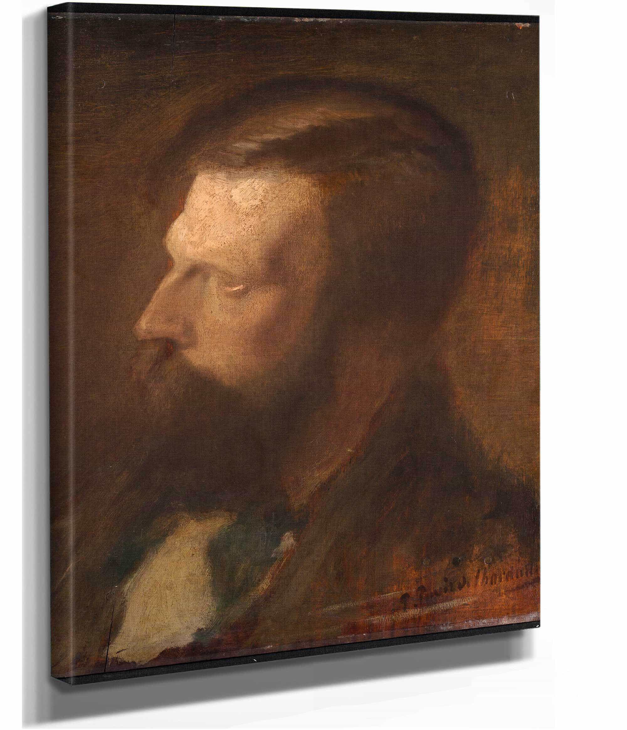Portrait Dhomme by Pierre Puvis De Chavannes