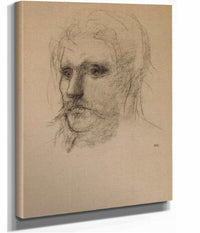 Portrait Dhomme by Pierre Puvis De Chavannes