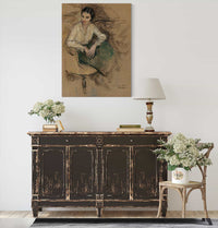 Portrait Direne Montanet by Edouard Vuillard