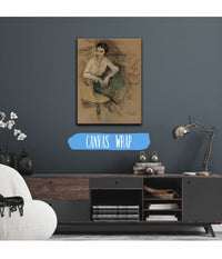 Portrait Direne Montanet by Edouard Vuillard