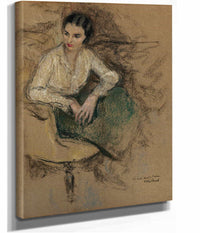 Portrait Direne Montanet by Edouard Vuillard