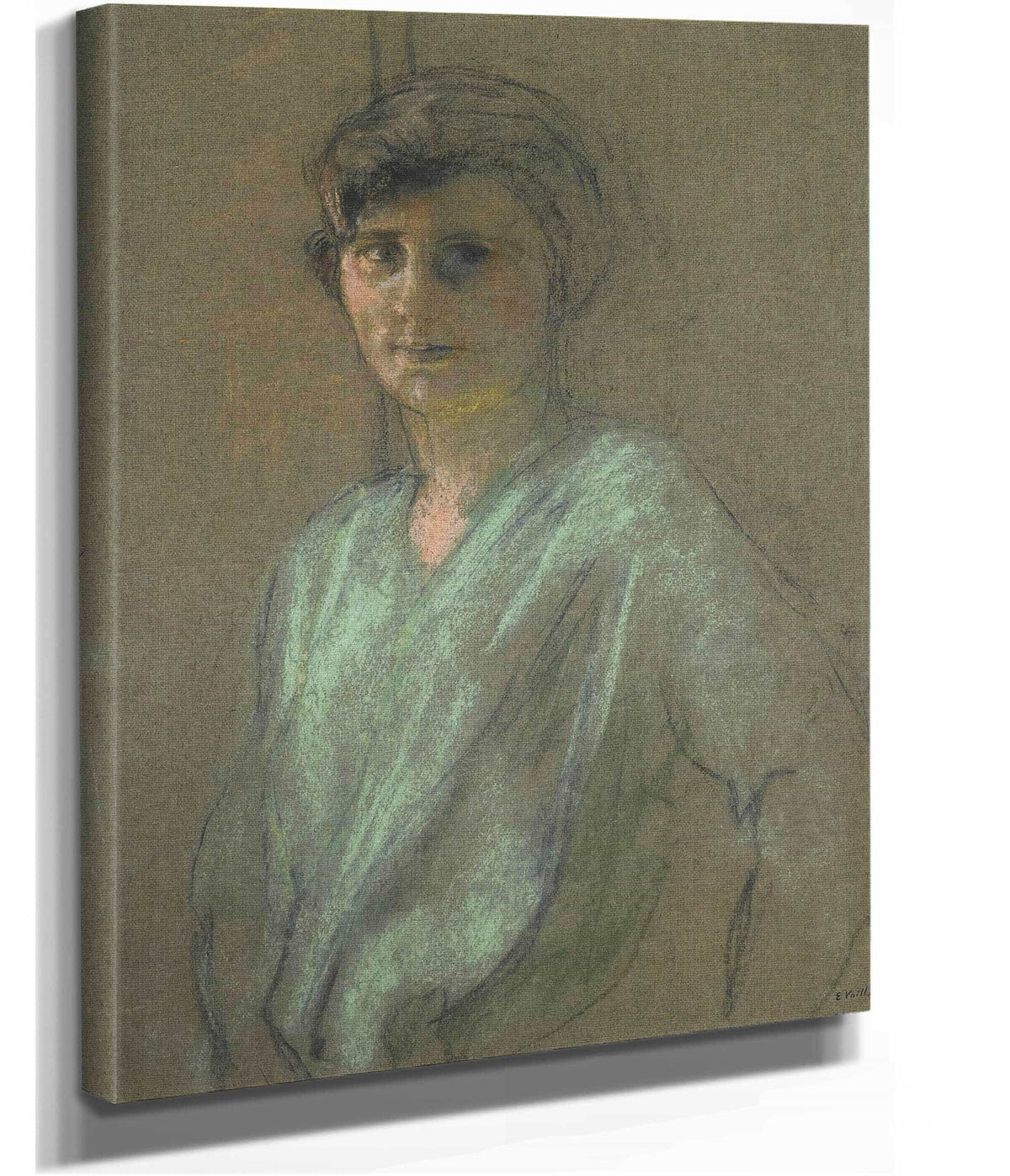 Portrait Direne Montanet by Edouard Vuillard