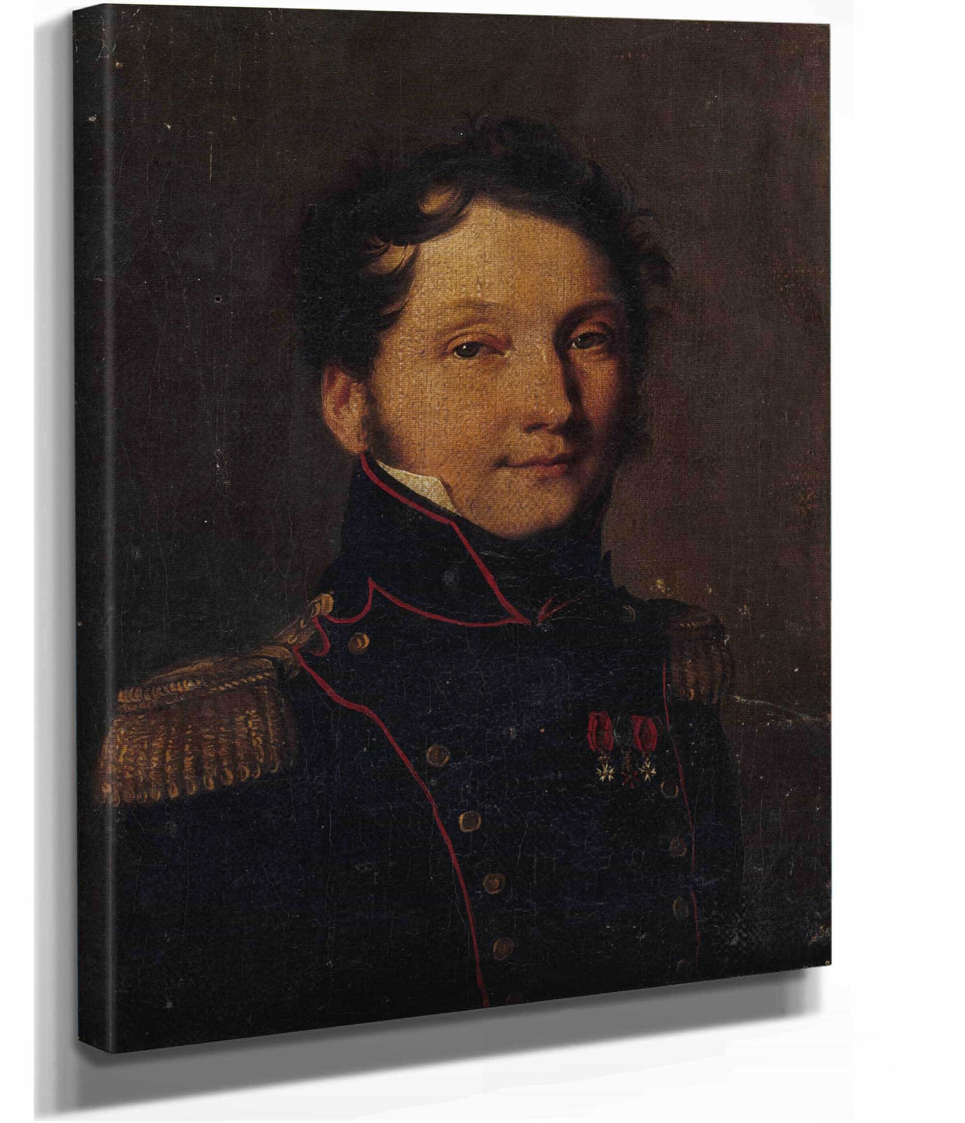 Portrait Dit Du Capitaine Jules Raulin by Louis Leopold Boilly
