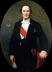 Portrait Du Baron Haussmann Prefet De La Seine  by Henri Lehmann