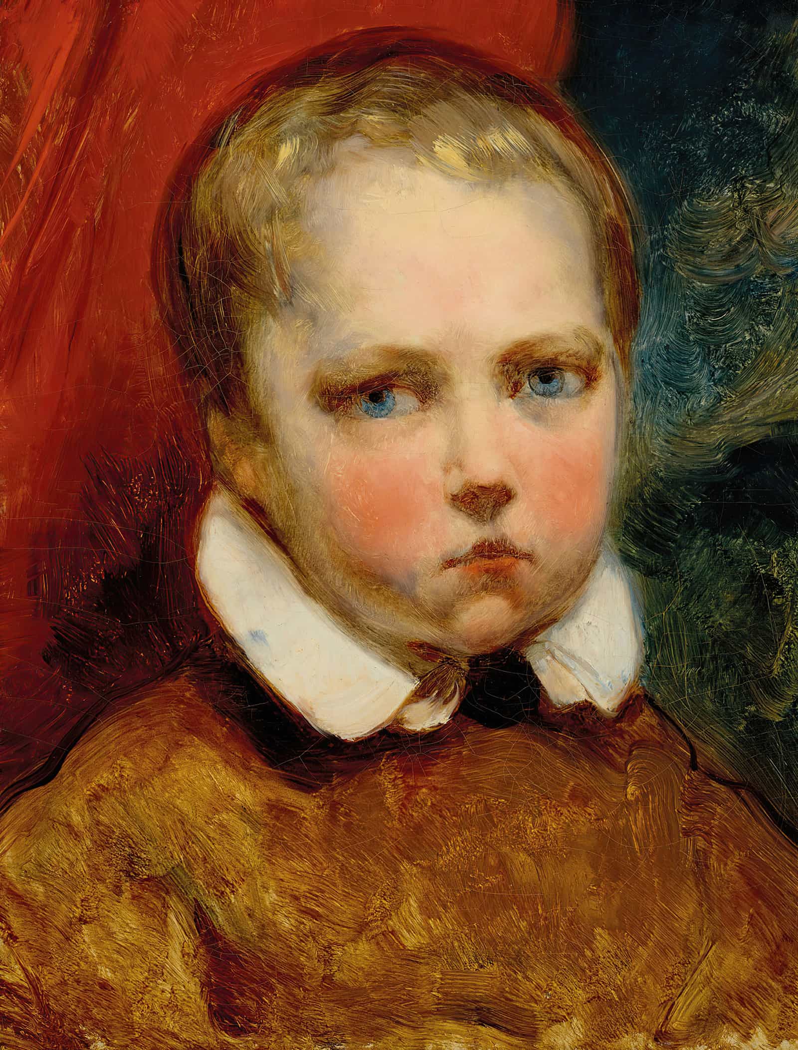Portrait Dun Garcon Prenomme Leon by Ary Scheffer
