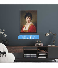 Portrait Einer Jungen Frau by Eugen Von Blaas