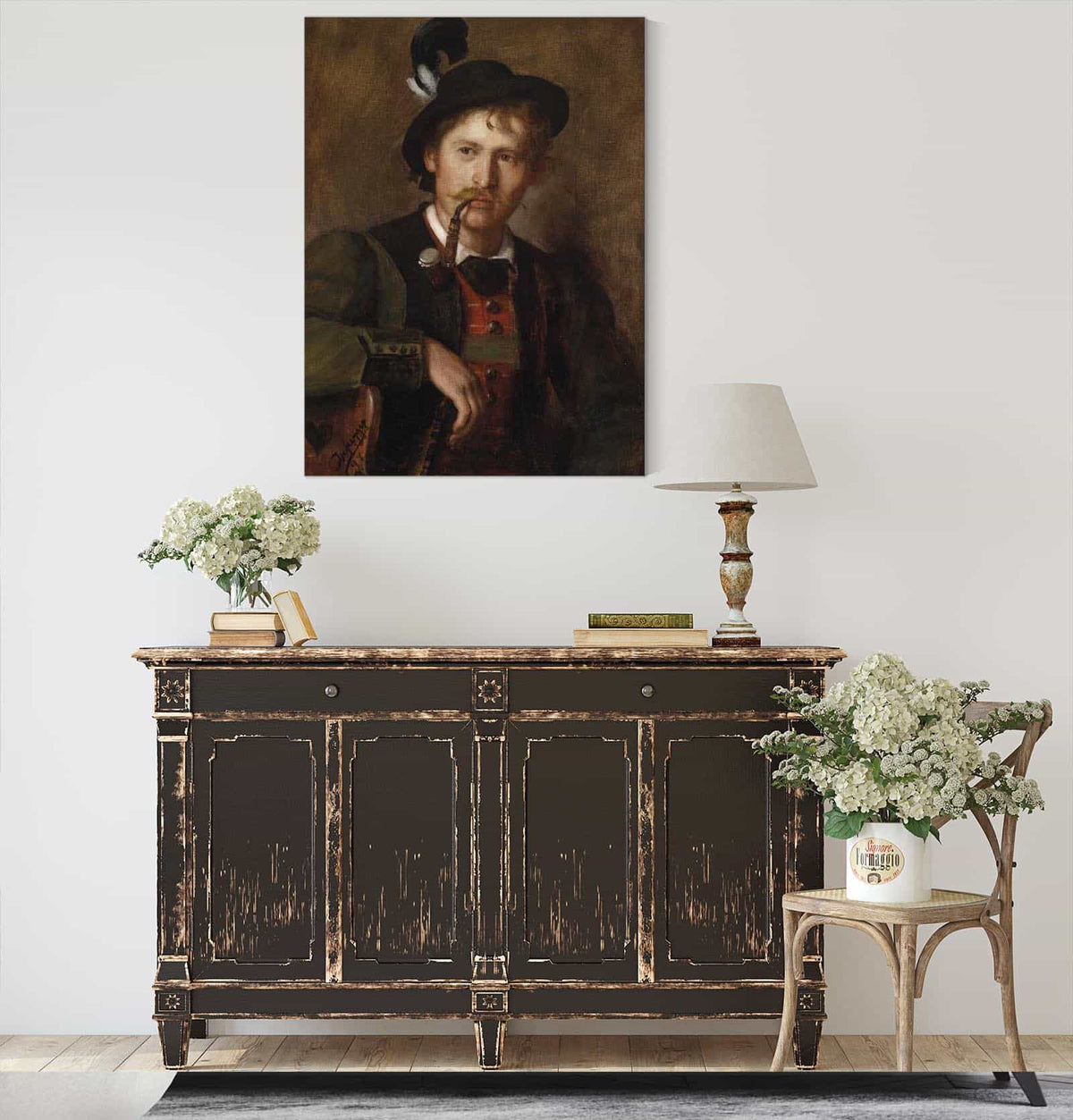 Portrait Eines Jungen Tirolers by Franz Von Defregger