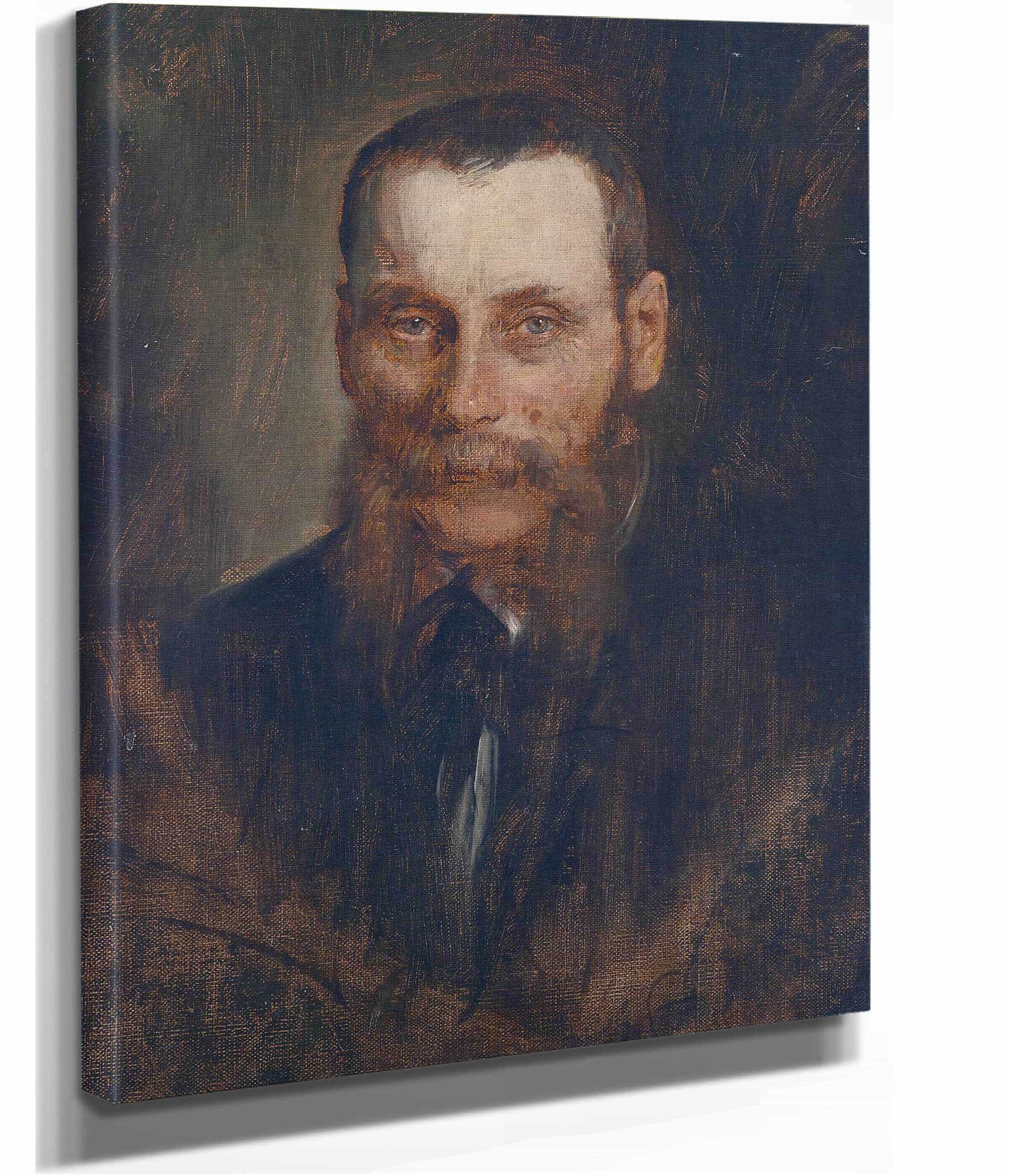 Portrait Georg Plach by Franz Von Lenbach