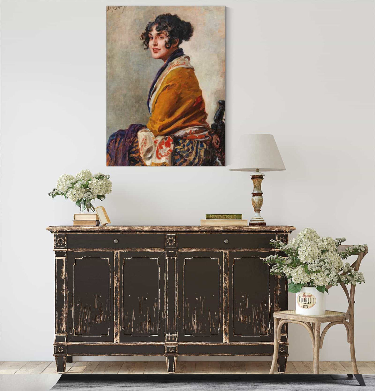 Portrait Lili Marberg by Leopold Schmutzler