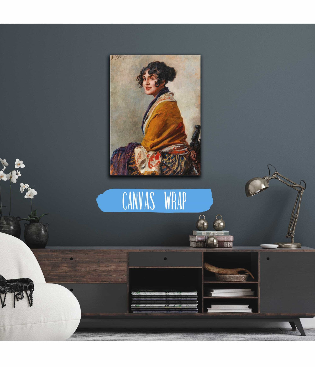 Portrait Lili Marberg by Leopold Schmutzler