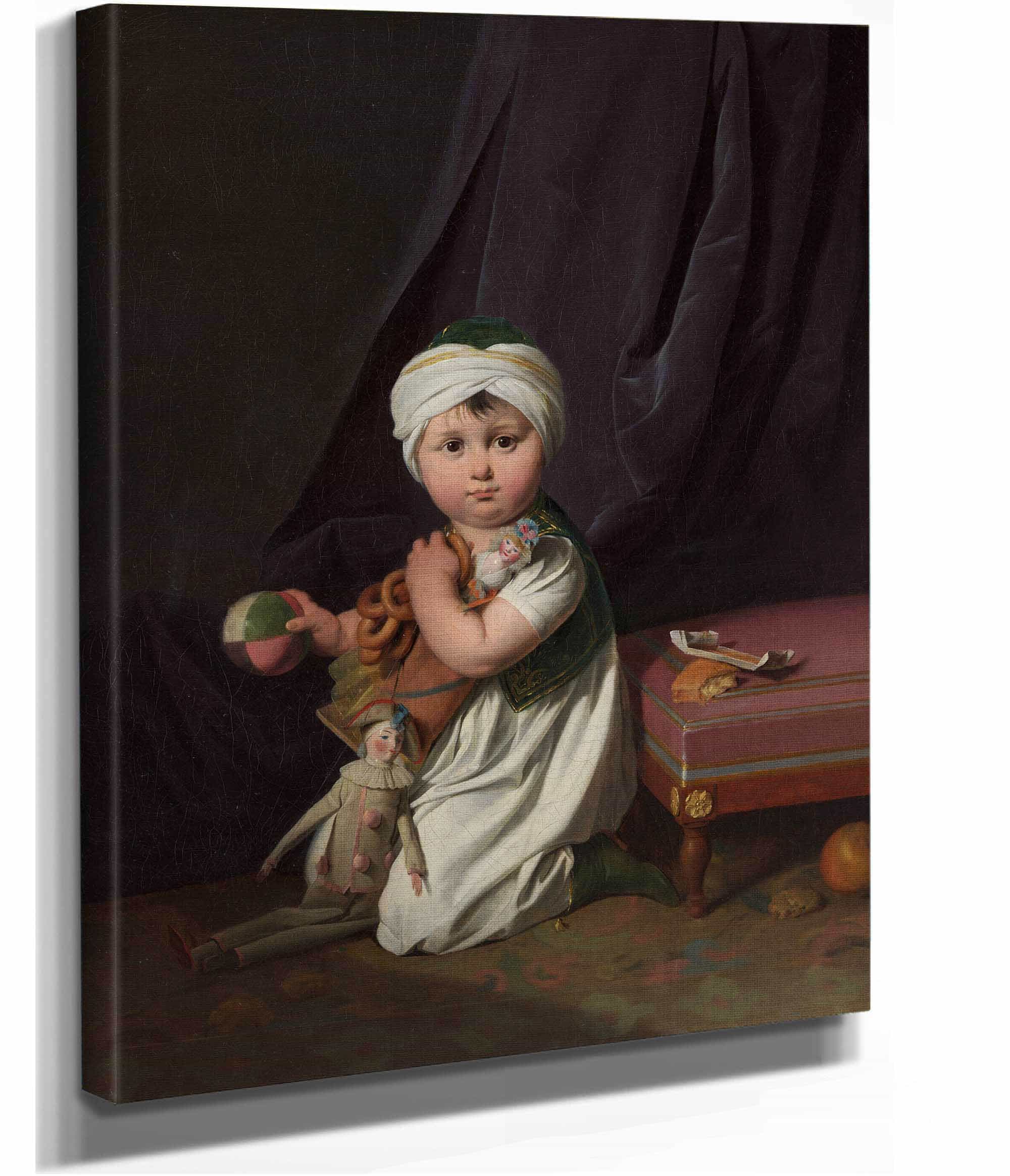 Portrait Of A Boy by Louis Leopold Boilly