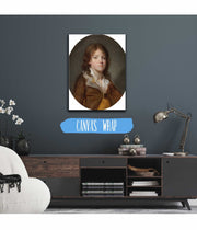 Portrait Of A Boy  Charles Duc De Normandie Dauphin Of France by Jean Baptiste Greuze