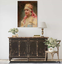 Portrait Of A Boyarina by Konstantin Egorovich Makovsky