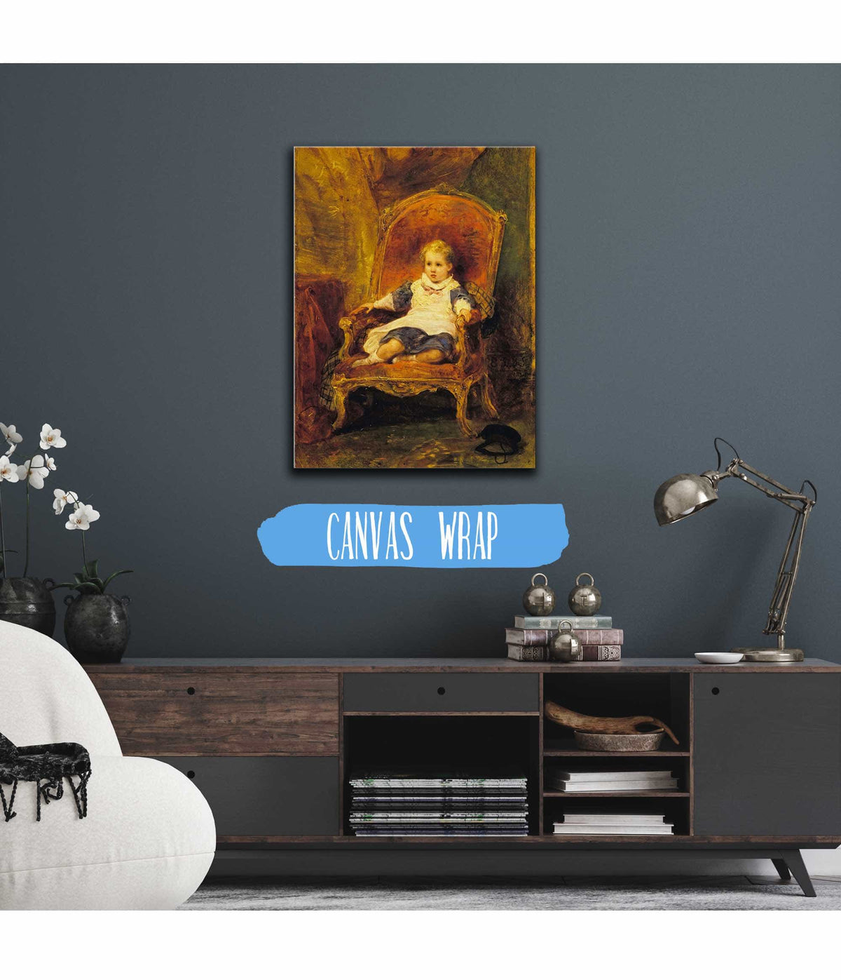 Portrait Of A Child by Ary Scheffer