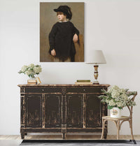 Portrait Of A Child by Jean Baptiste Camille Corot