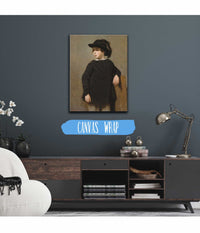 Portrait Of A Child by Jean Baptiste Camille Corot