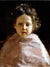 Portrait Of A Child By Antonio Mancini