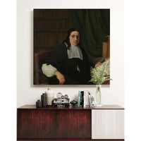 Portrait Of A Collector Possibly Constantijn Sennepart  by Adriaen Van Ostade