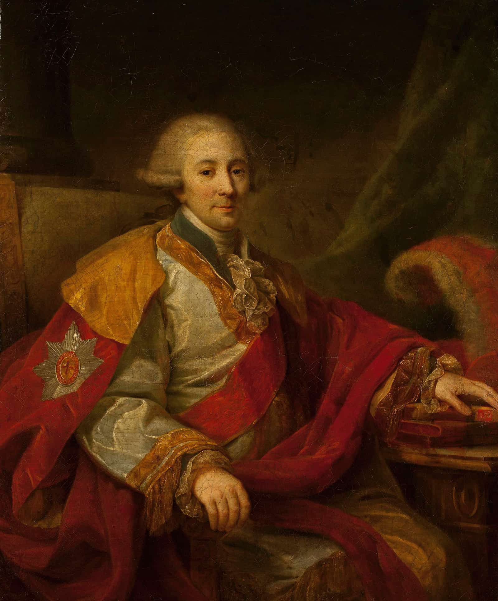 Portrait Of A Dignitary by Johann Baptist Von Lampi The Elder