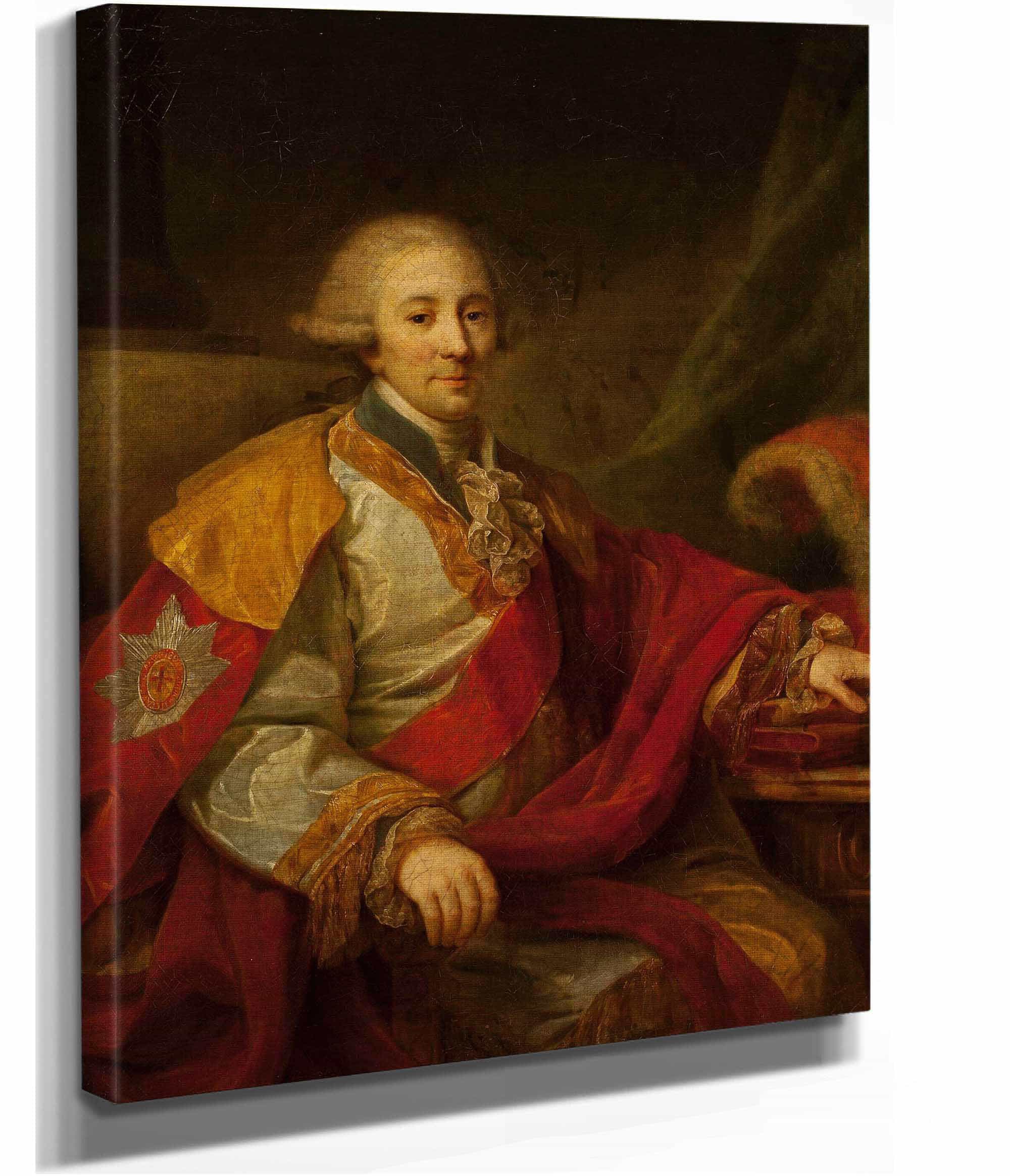 Portrait Of A Dignitary by Johann Baptist Von Lampi The Elder
