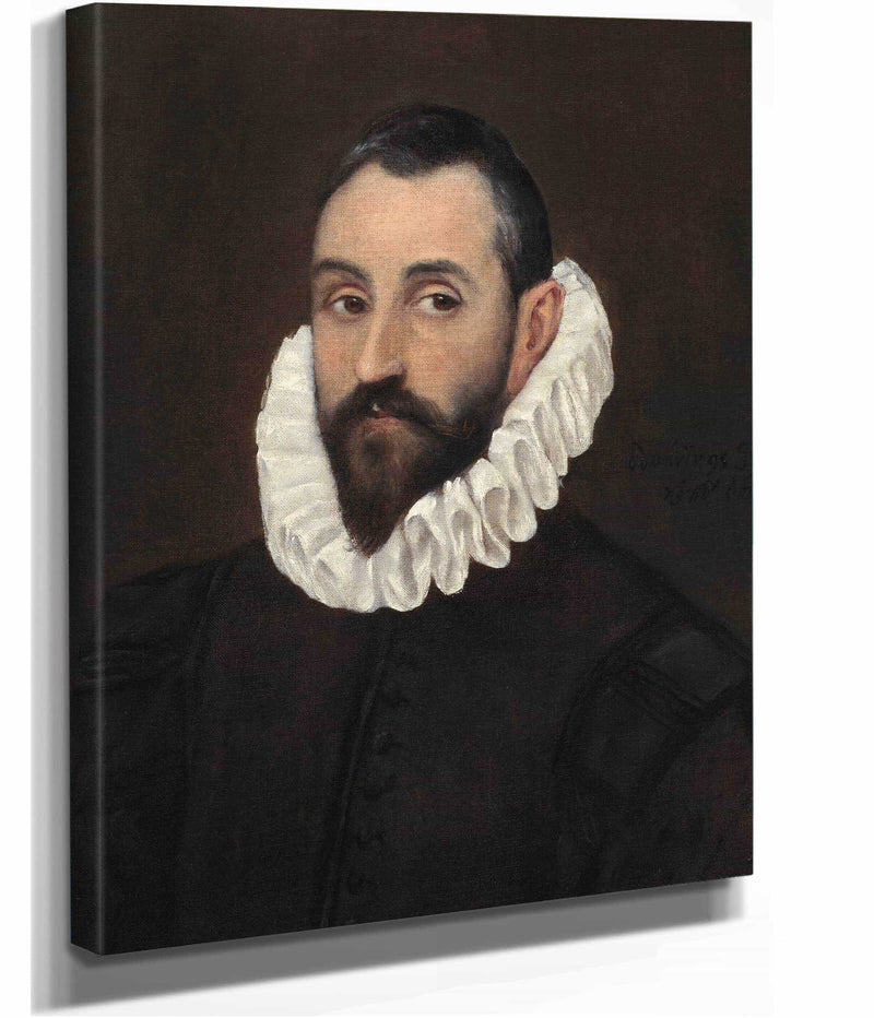 Portrait Of A Gentleman by El Greco