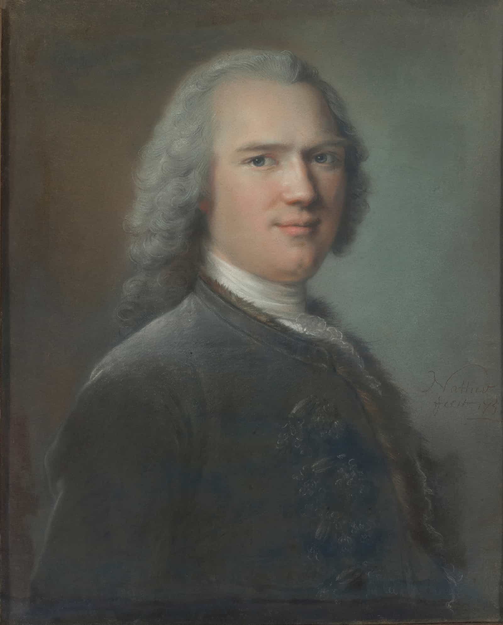 Portrait Of A Gentleman by Jean Marc Nattier