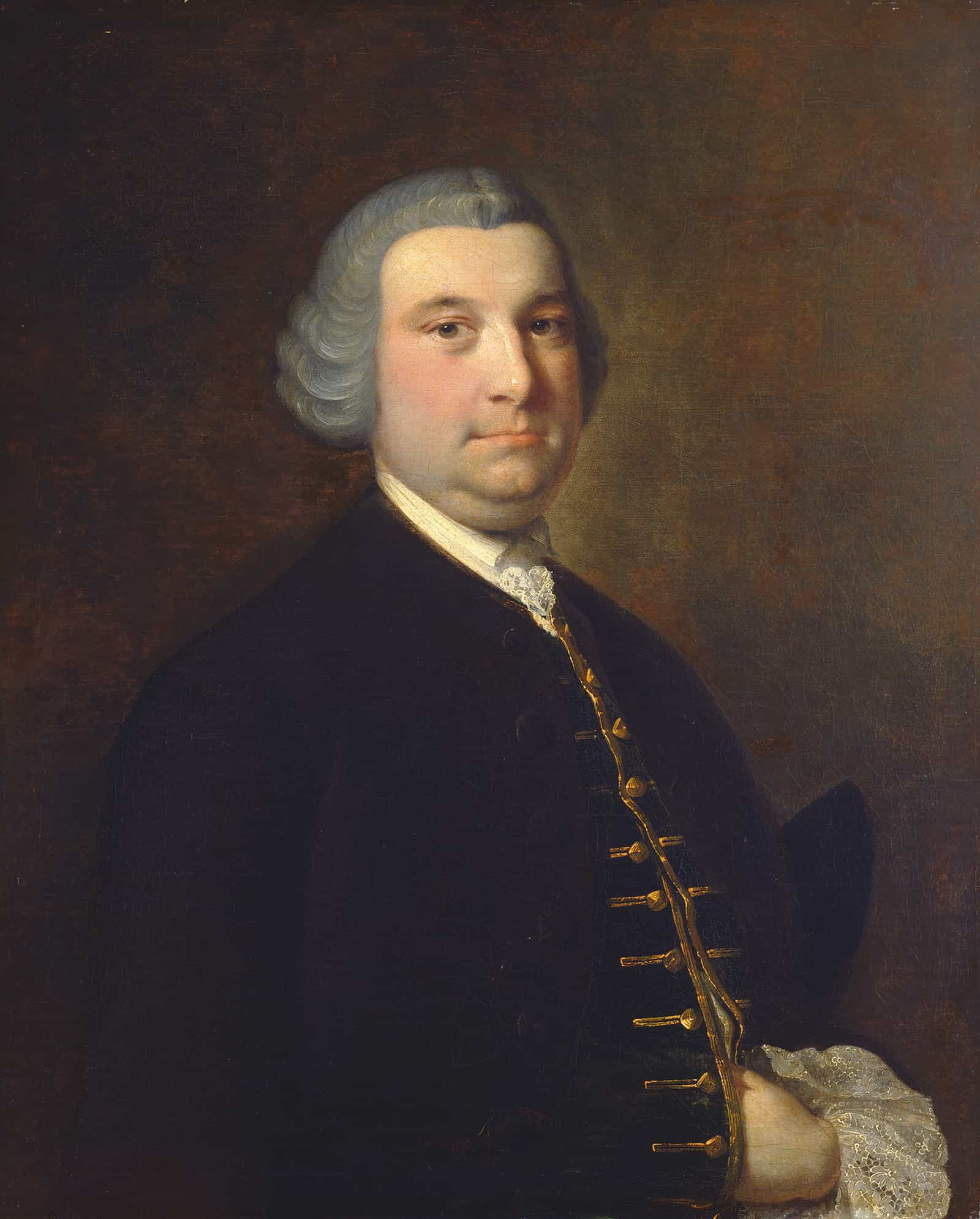 Portrait Of A Gentleman by Joseph Wright Of Derby