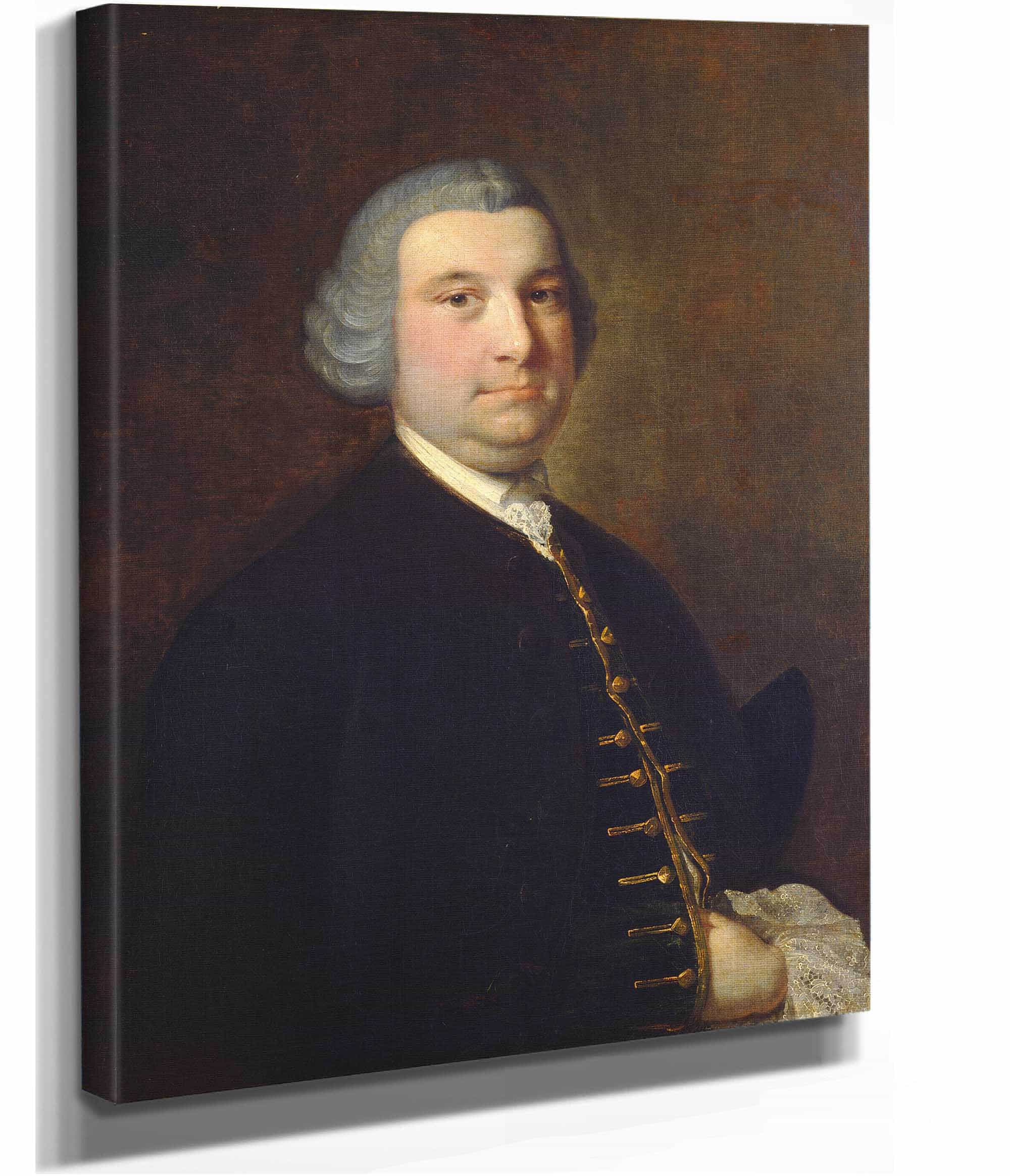 Portrait Of A Gentleman by Joseph Wright Of Derby