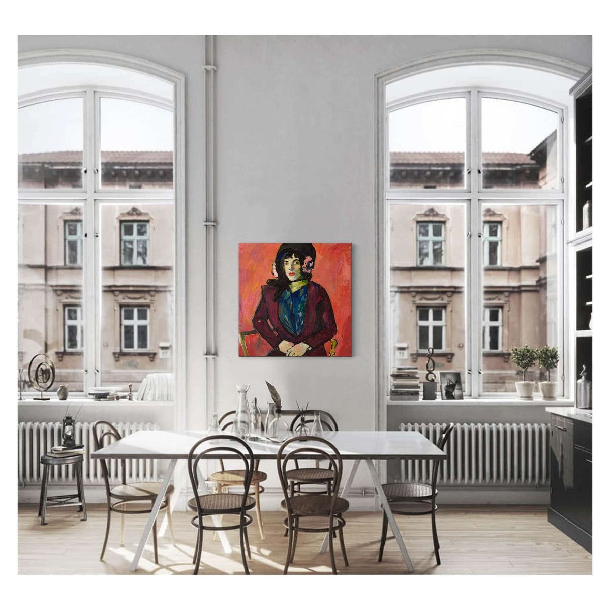 Portrait Of A Girl by Henry Lyman Sayen