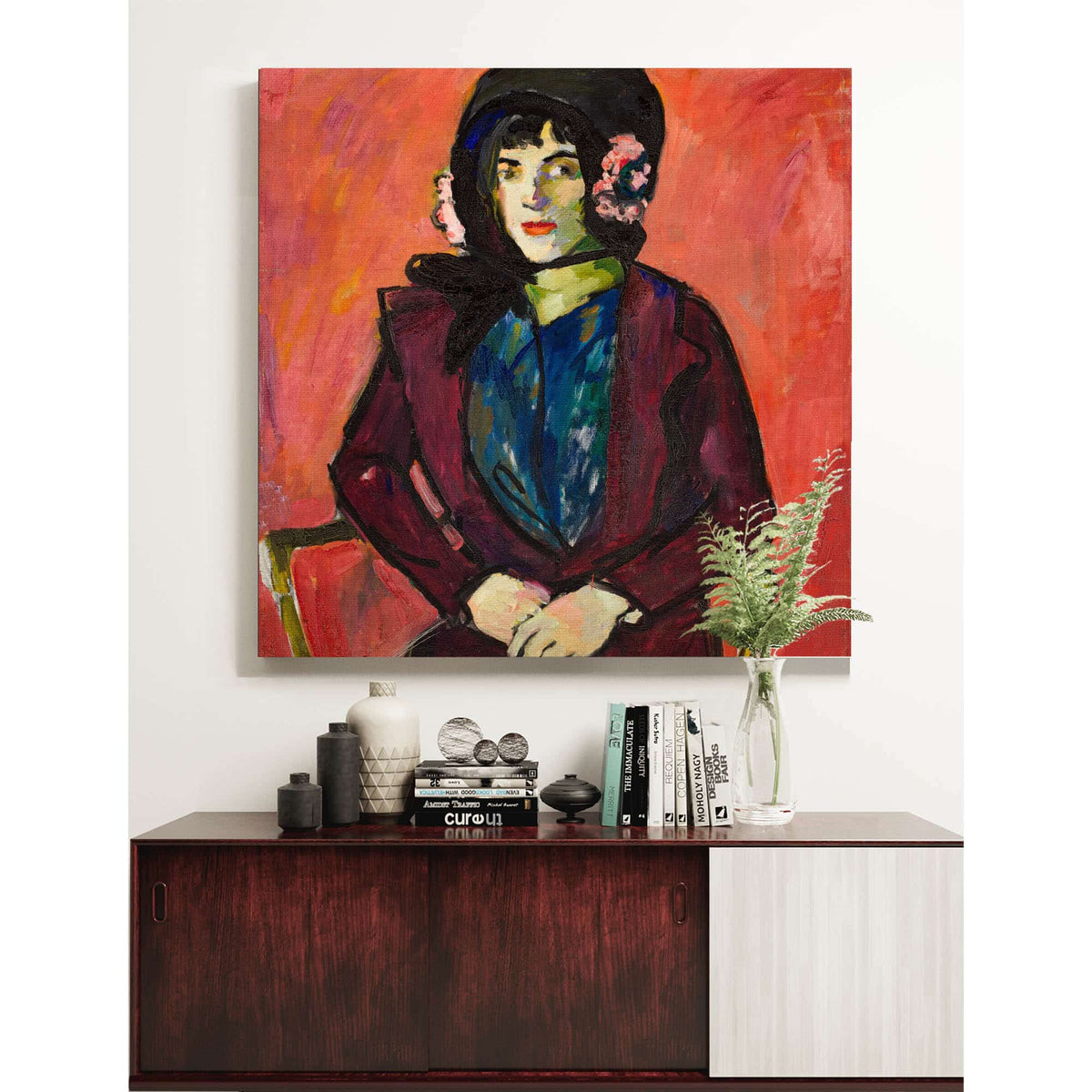 Portrait Of A Girl by Henry Lyman Sayen