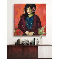 Portrait Of A Girl by Henry Lyman Sayen