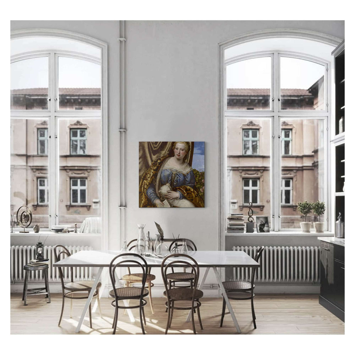 Portrait Of A Lady As Saint Agnes by Paolo Veronese