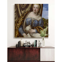 Portrait Of A Lady As Saint Agnes by Paolo Veronese