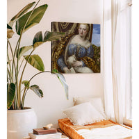 Portrait Of A Lady As Saint Agnes by Paolo Veronese