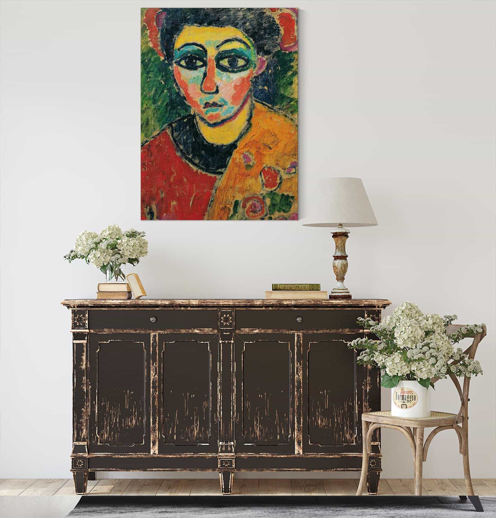 Portrait Of A Lady by Alexej Von Jawlensky