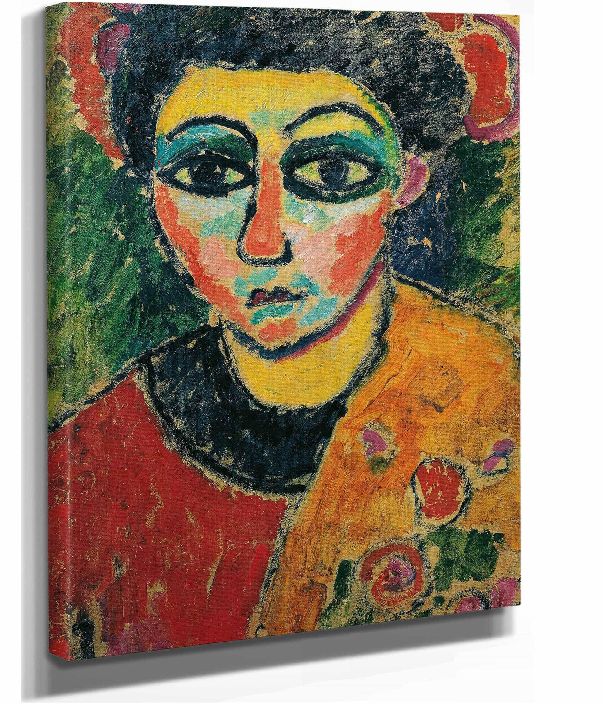 Portrait Of A Lady by Alexej Von Jawlensky