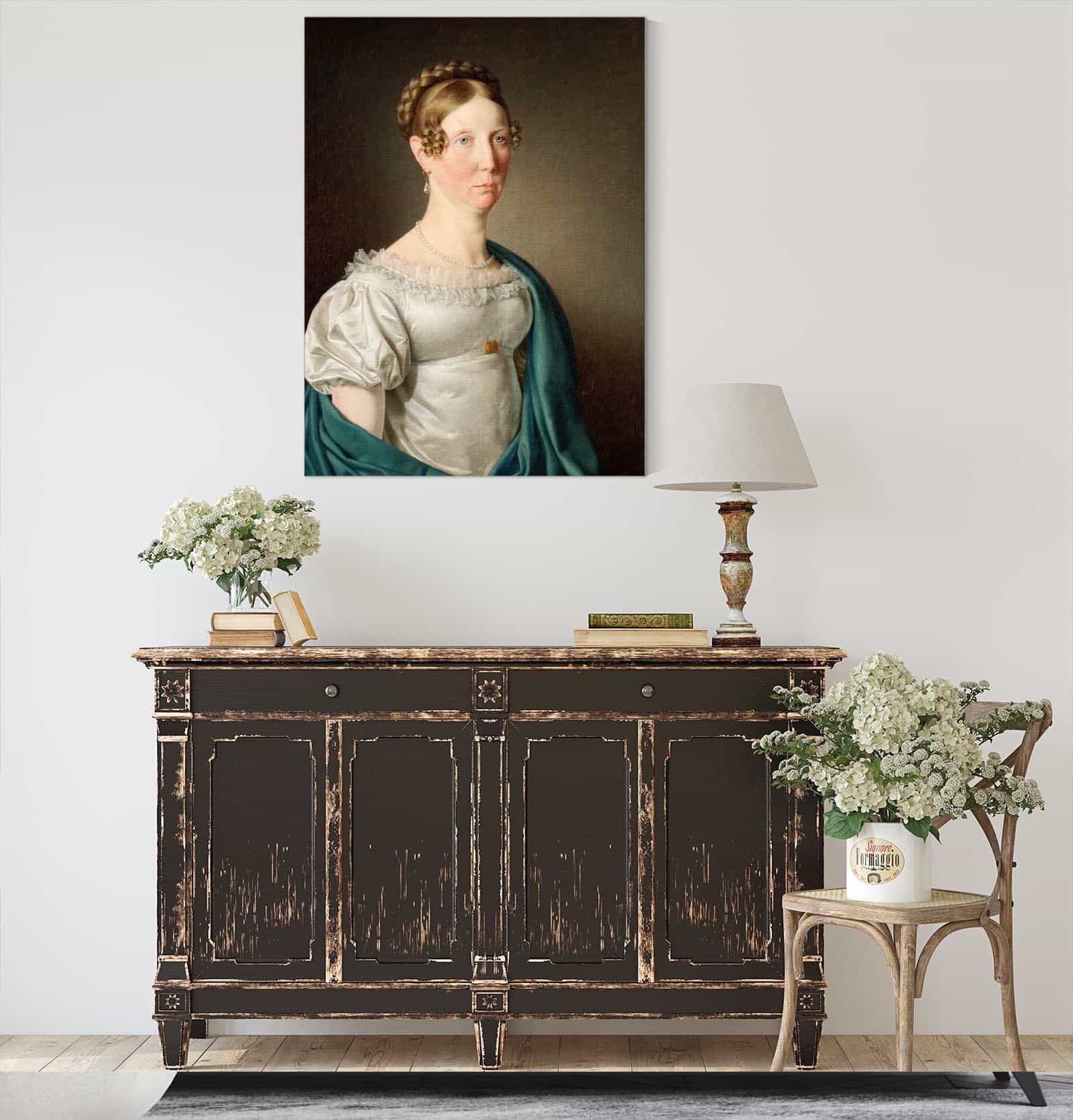 Portrait Of A Lady by Christoffer Wilhelm Eckersberg