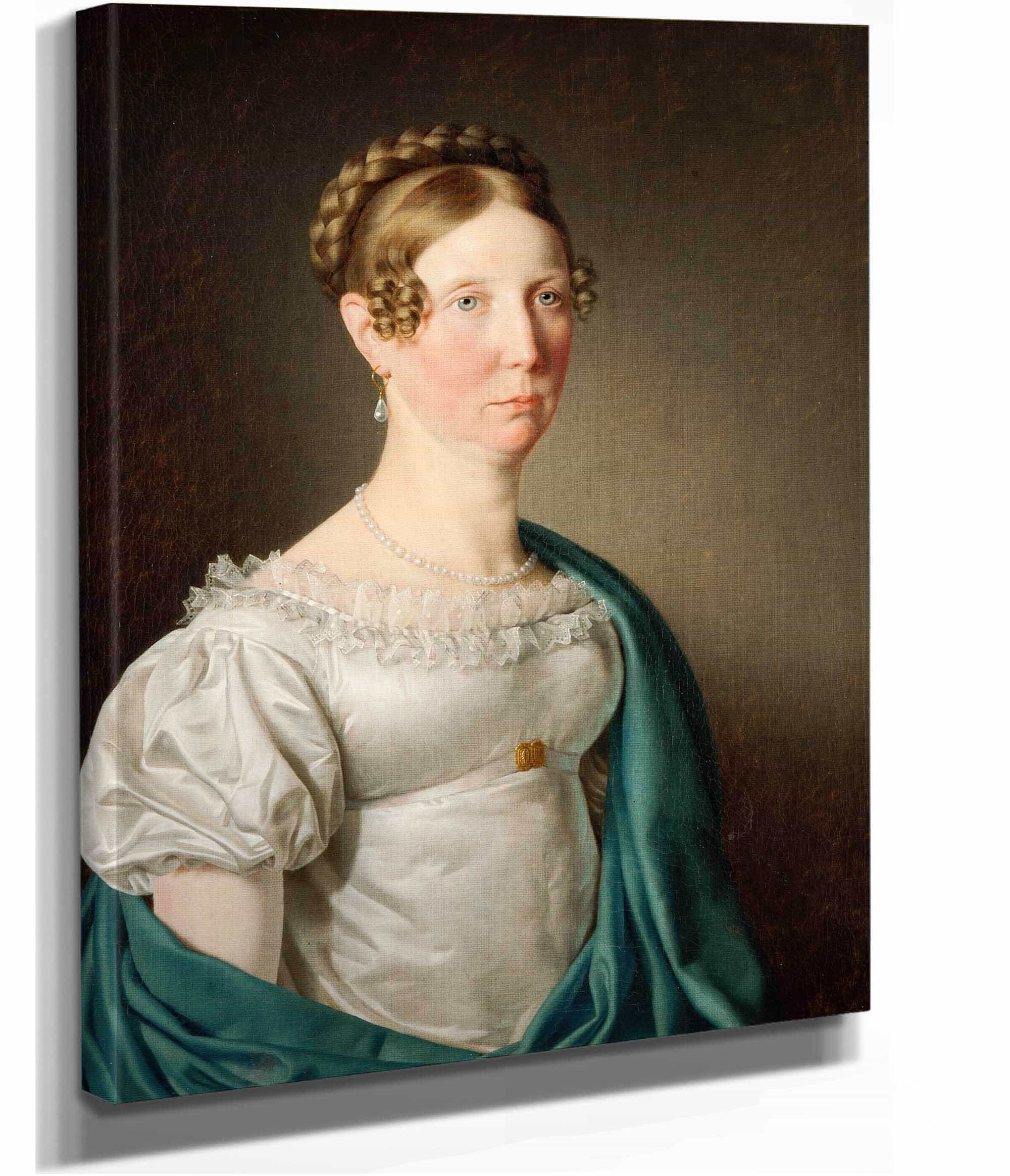 Portrait Of A Lady by Christoffer Wilhelm Eckersberg