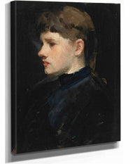 Portrait Of A Lady by Frank Duveneck