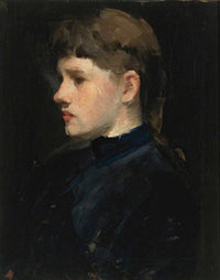 Portrait Of A Lady by Frank Duveneck