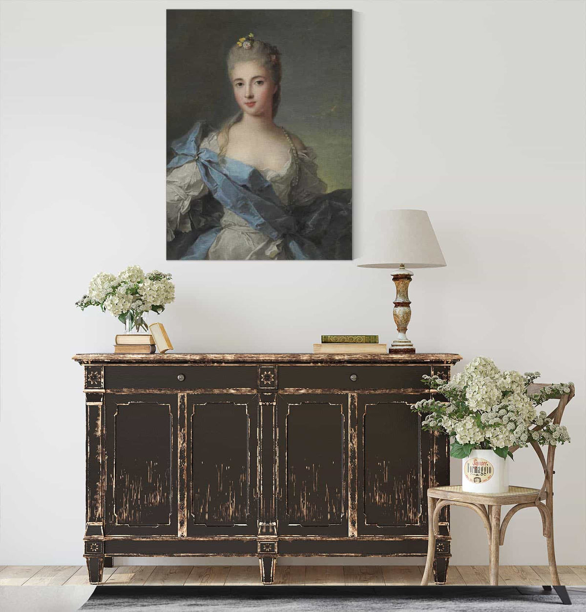 Portrait Of A Lady by Jean Marc Nattier