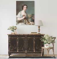 Portrait Of A Lady by Jean Marc Nattier